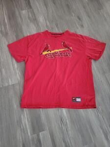 Vintage Nike St. Louis Cardinals Pullover T-Shirt Men XL Jersey Sewn Jock Tag
